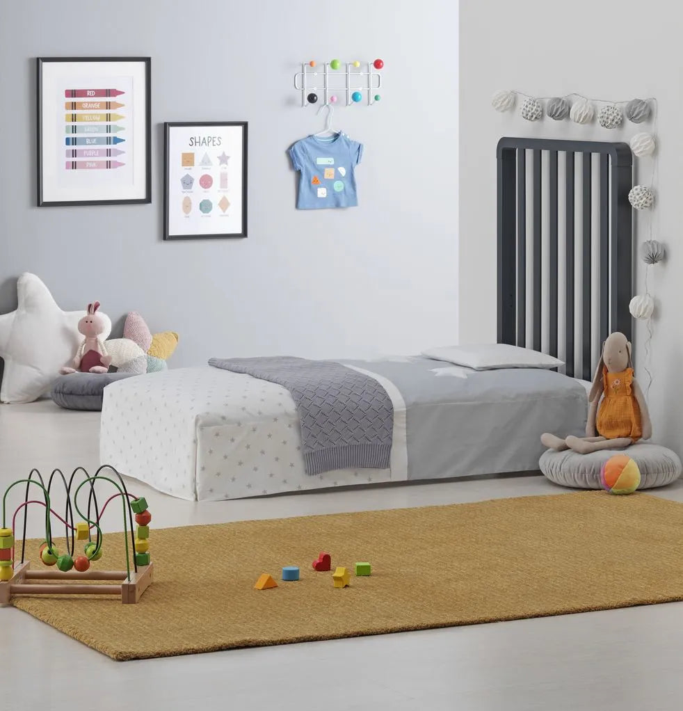 Azzurra Design 1x9 Glam Lettino Evolutivo Trasformabile