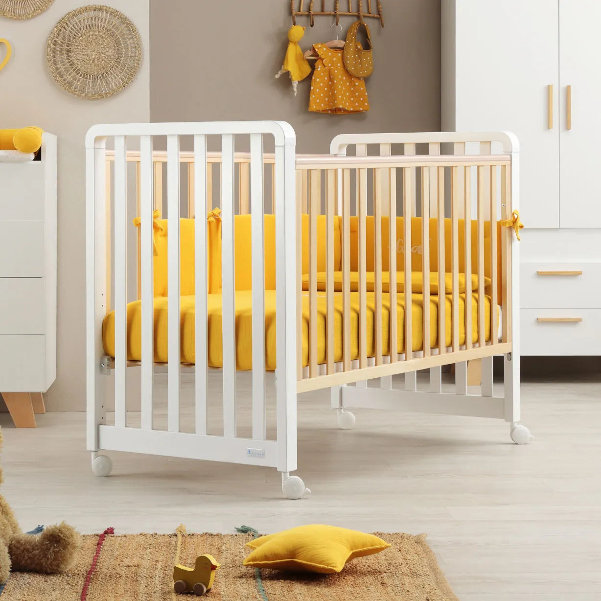 Azzurra Design 1x9 Glam Lettino Evolutivo Trasformabile