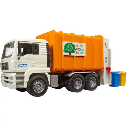 MAN TGA trasporto rifiuti arancione 02772