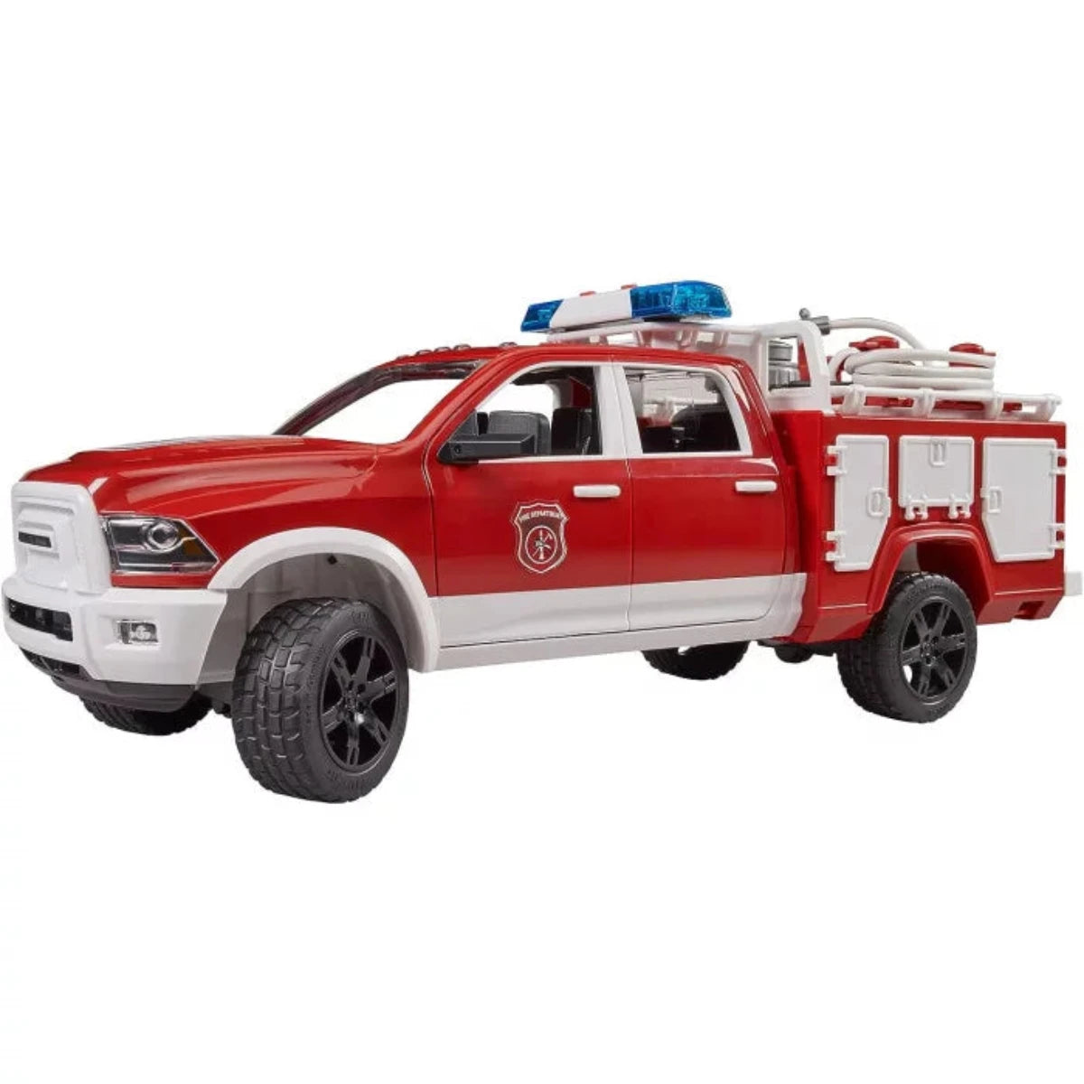bruder RAM 2500 Power Wagon pompieri con luci e suono