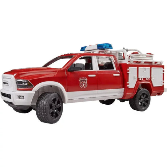 bruder RAM 2500 Power Wagon pompieri con luci e suono