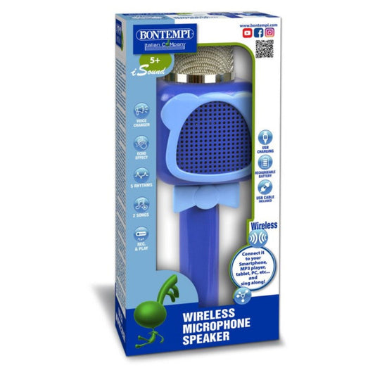 bontempi Microfono wireless con funzione Karaoke