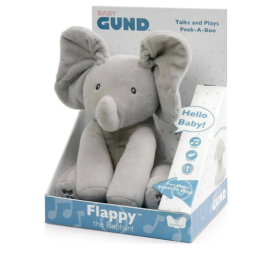 GUND Flappy Elefantino interattivo parlante