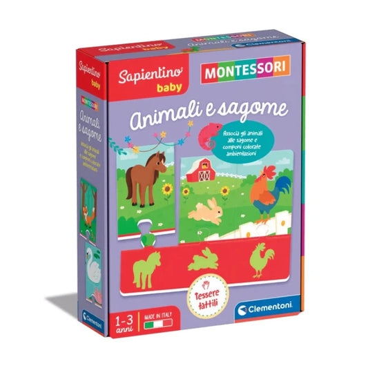 MONTESSORI BABY ANIMALI E SAGOM