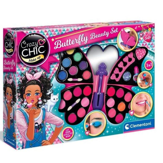 CLEMENTONI CRAZY CHIC - BUTTERFLY BEAUTY SET
