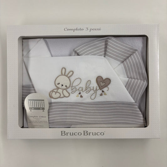 Set letto 3pz panna t.u. (LISTA N ANNA E MARCO)