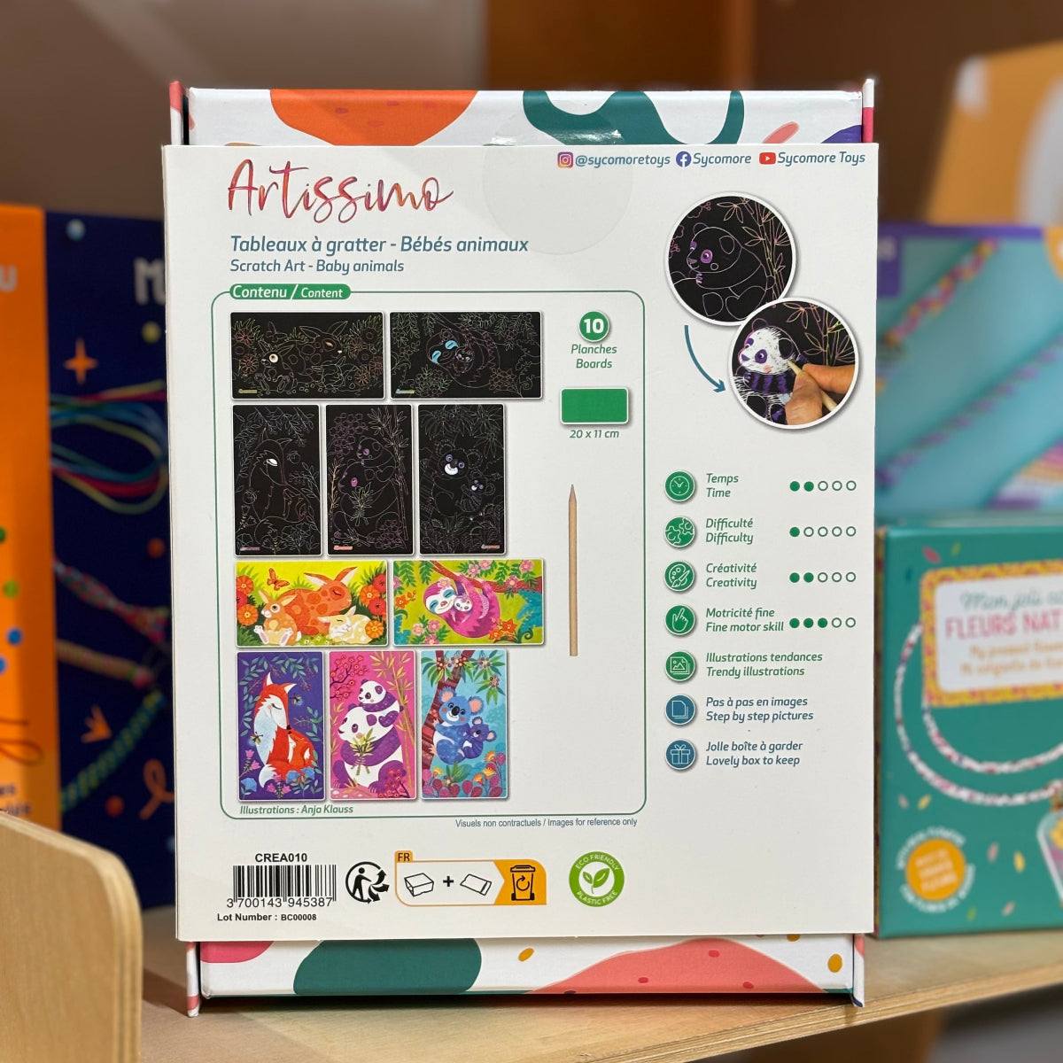 Sycomore - Scratch Art Magica - Cuccioli