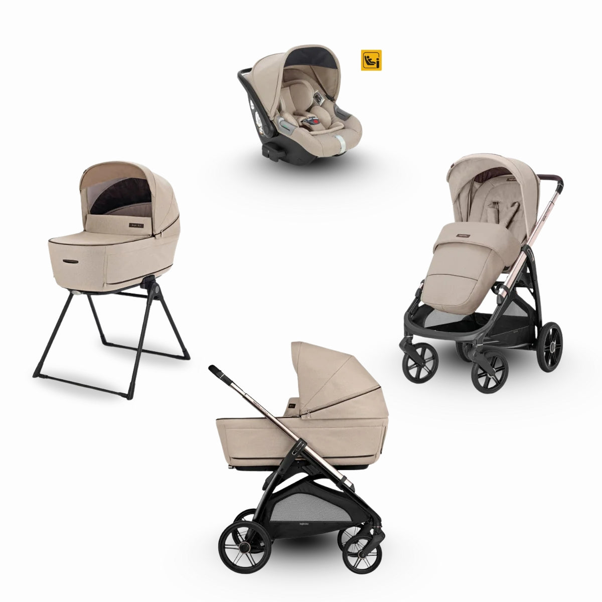 Trio Inglesina Aptica con Darwin Vari Colori 2025