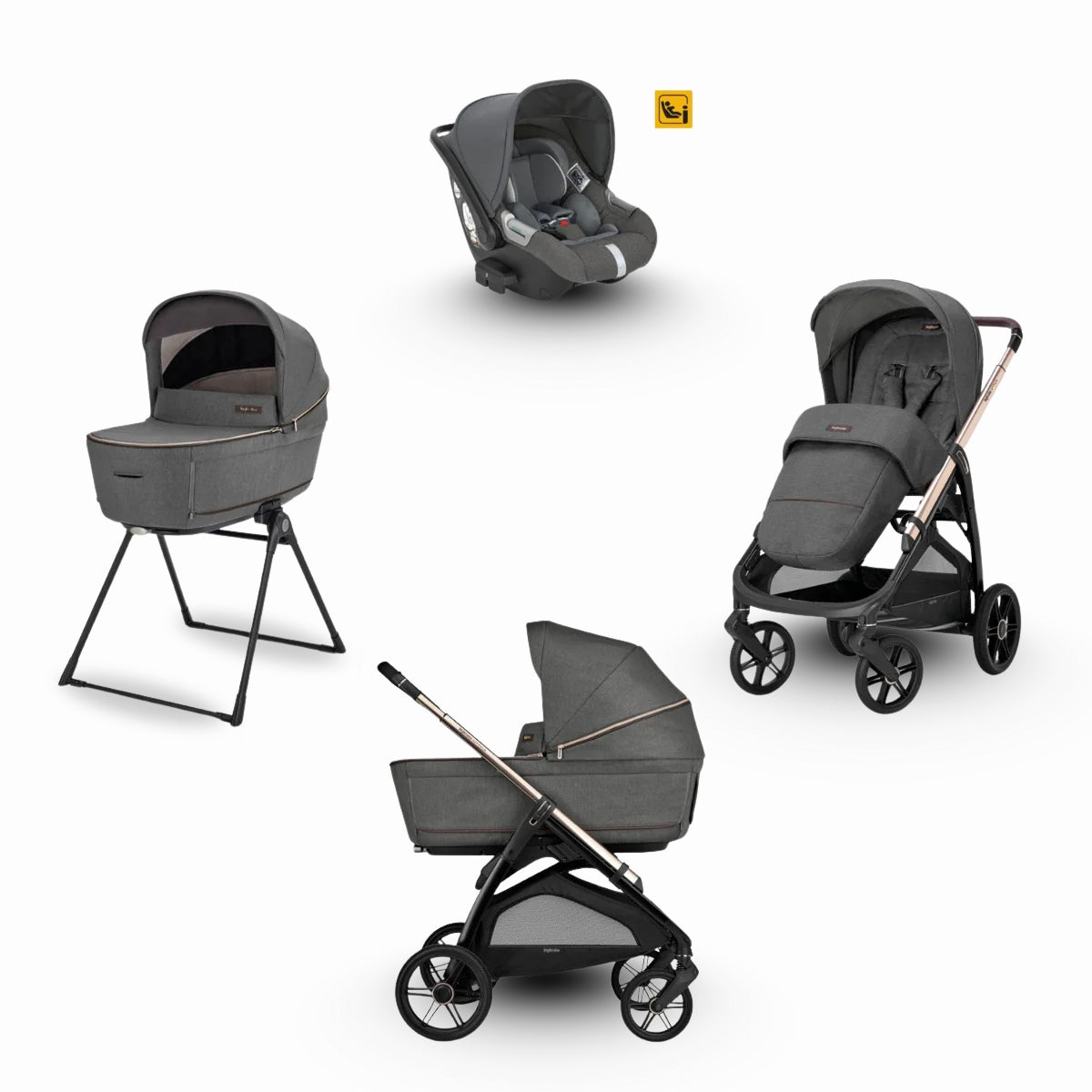 Trio Inglesina Aptica con Darwin Vari Colori 2025