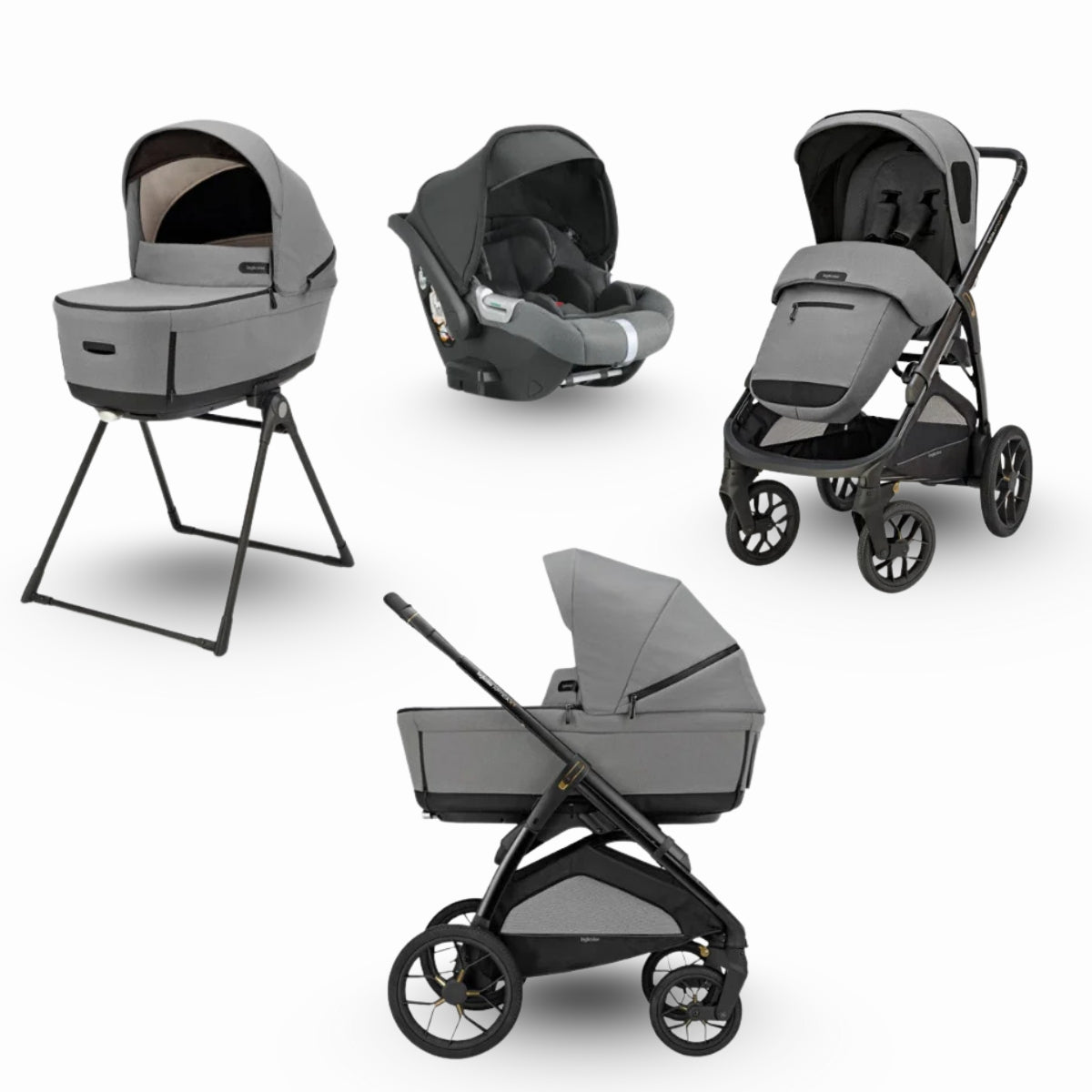 Trio Inglesina Aptica XT con Seggiolino Darwin i-Size | Canyon Grey
