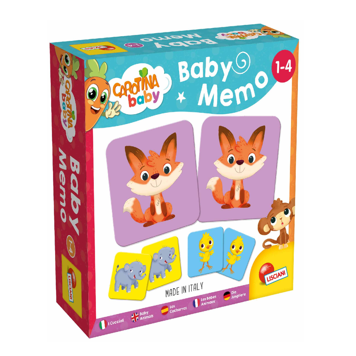 CAROTINA BABY MEMO CUCCIOLI