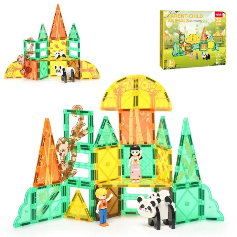 MAGNETIC TILES ANIMALI 32PZ