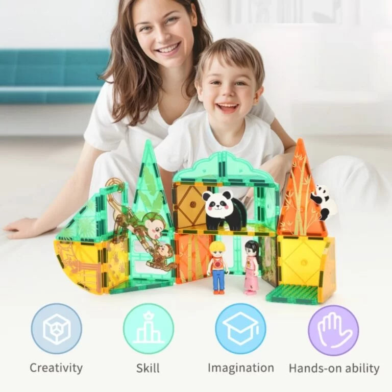 MAGNETIC TILES ANIMALI 32PZ