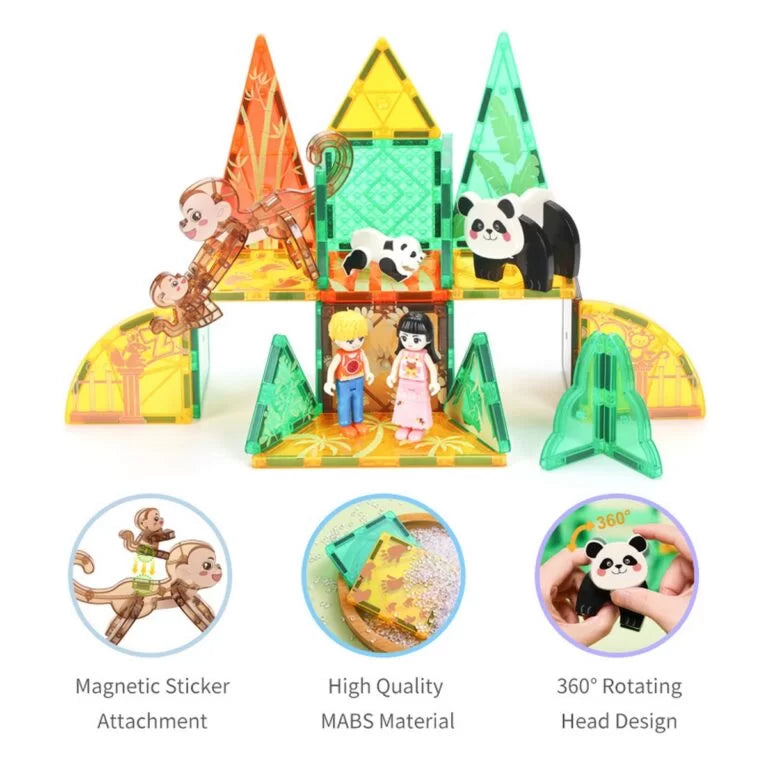 MAGNETIC TILES ANIMALI 32PZ