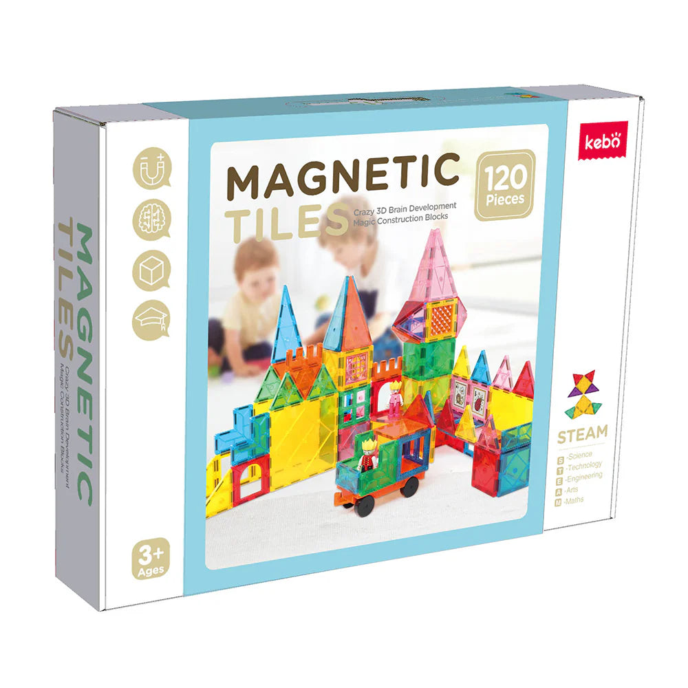 MAGNETIC TILES FORME COLORATE 120PZ