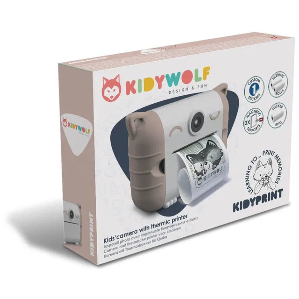 FOTOCAMERA KIDI CON STAMPANTE PESCA
