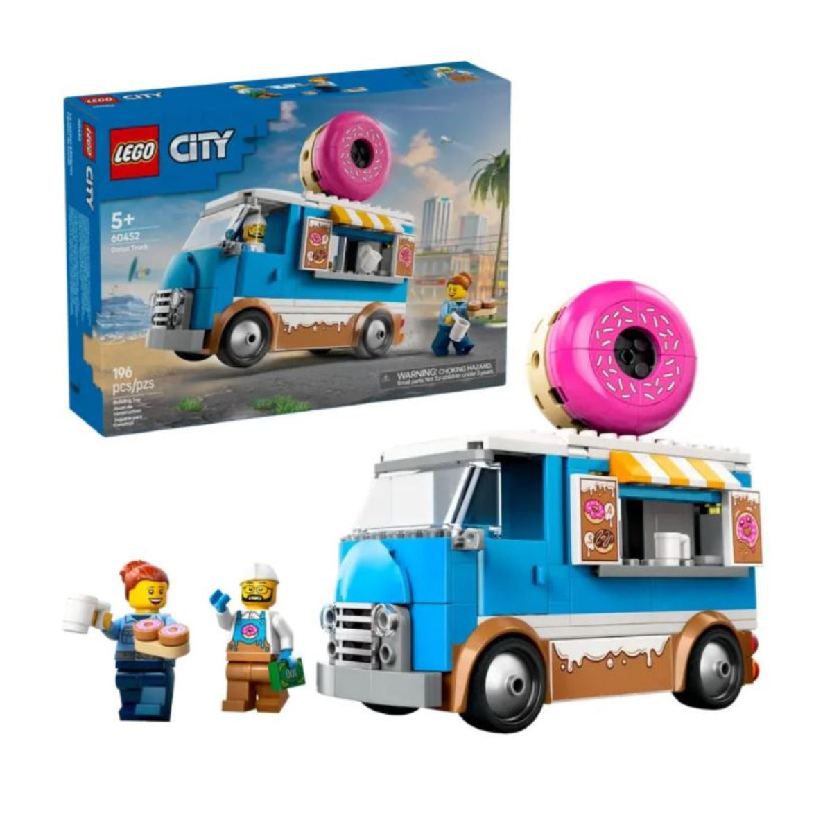 LEGO 60452 City Great Vehicles Furgone delle ciambelle