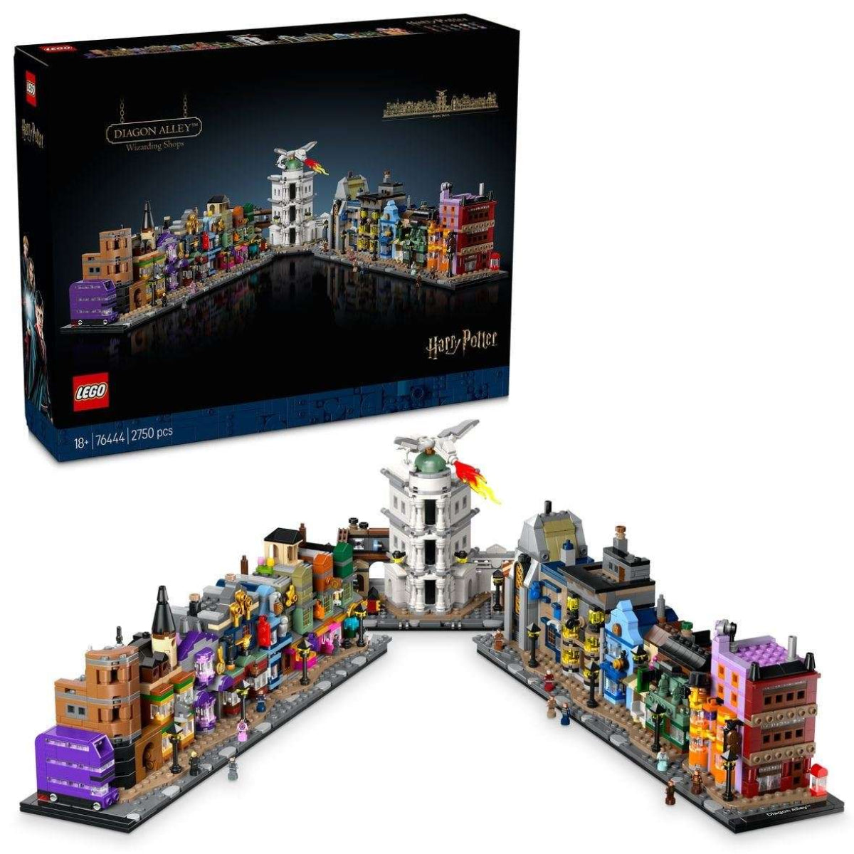 LEGO 76444 Harry Potter TMNegozi di magia di Diagon Alley_