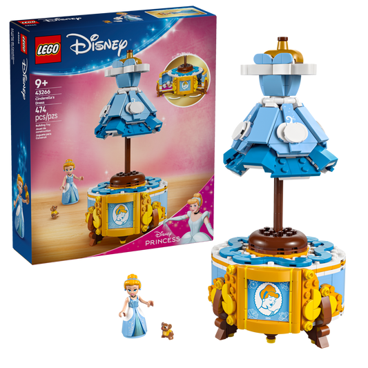 LEGO 43266 Disney Princess Abito di Cenerentola