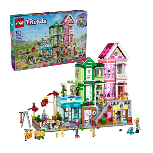 LEGO 42670 Friends Appartamenti e negozi di Heartlake City