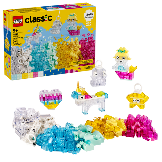 LEGO 11040 Classic Scatola magica trasparente