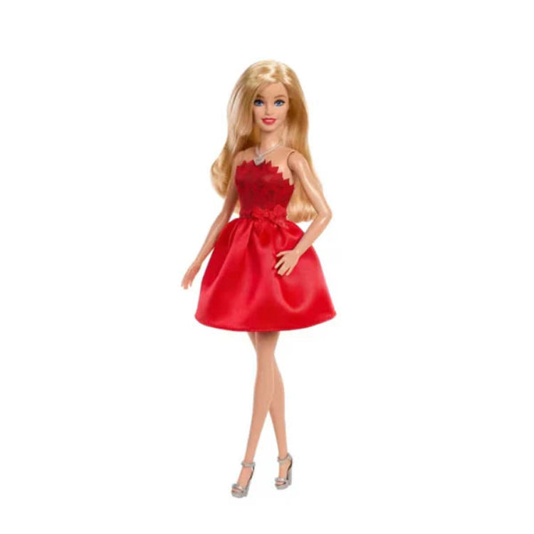 BARBIE 80TH RUBY RED DOLL JGD25