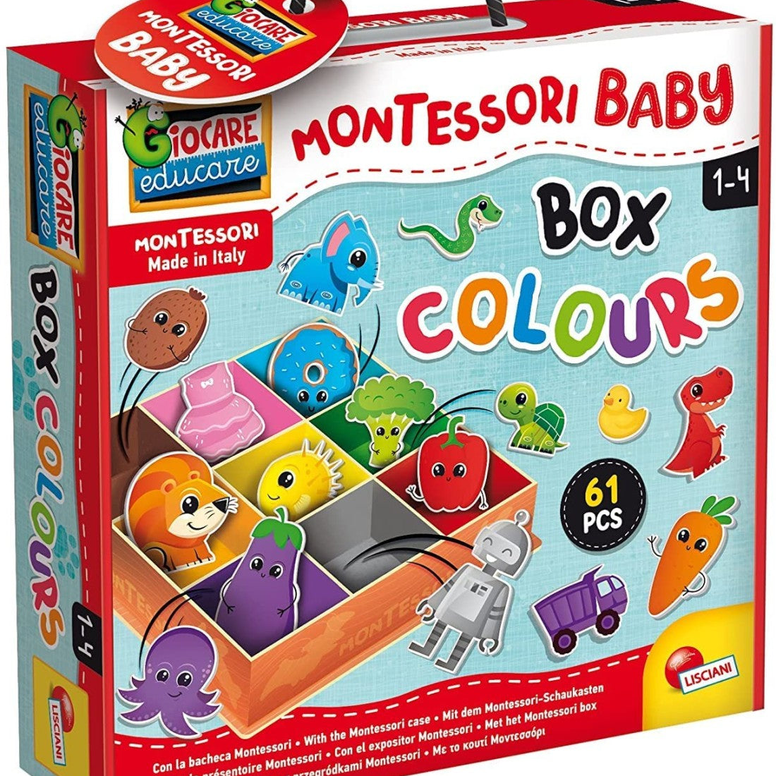 MONTESSORI BABY BACHECA BABY COLOR BOX