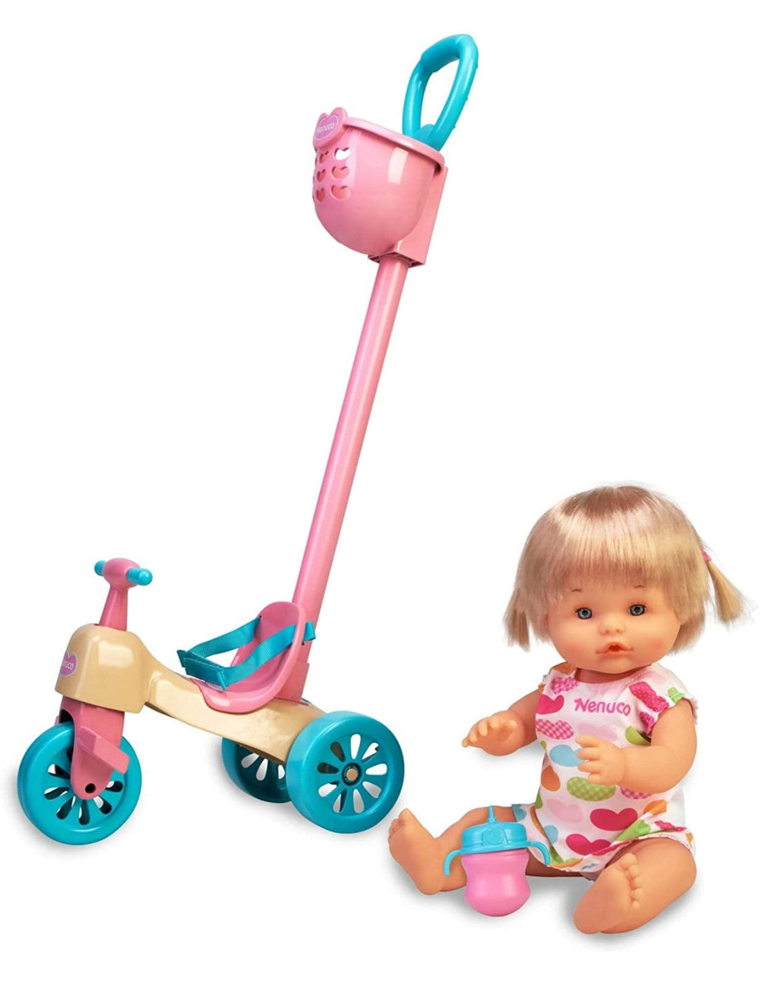 NENUCO AND HER TRICYCLE