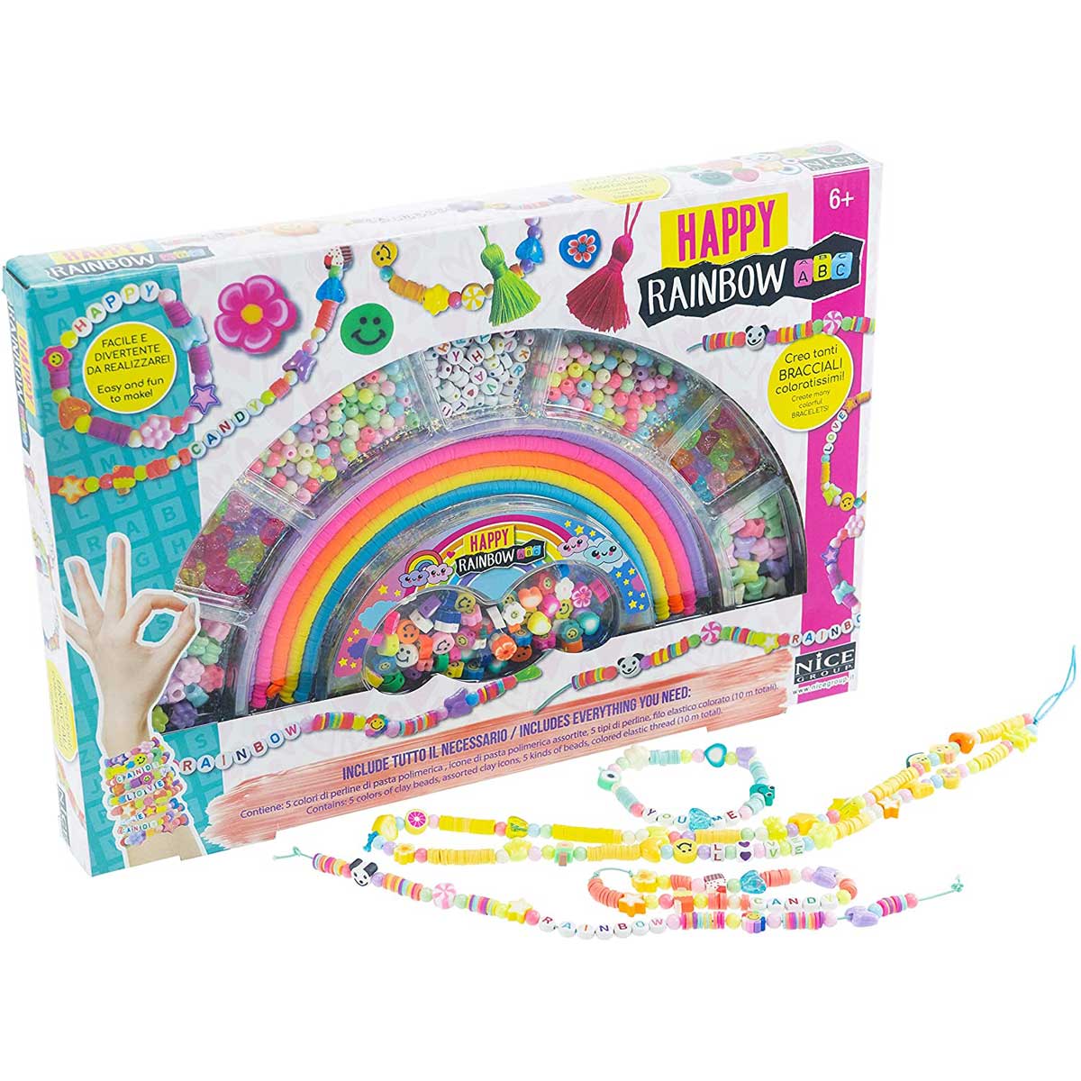 HAPPY RAINBOW BEADS COD 87006 NICE