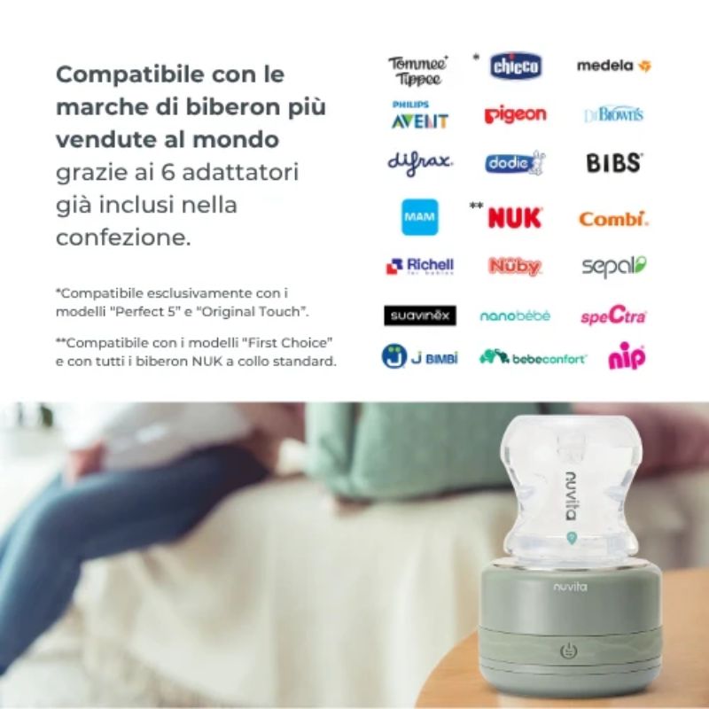 NUVITA WARM70 SCALDABIBERON PORTATILE