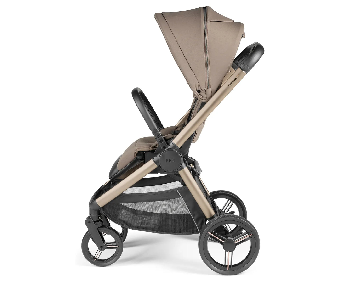 PEG PEREGO TRIO CITY LOOP PRO CON SEGGIOLINO AUTO RECLINABILE LOUNGE