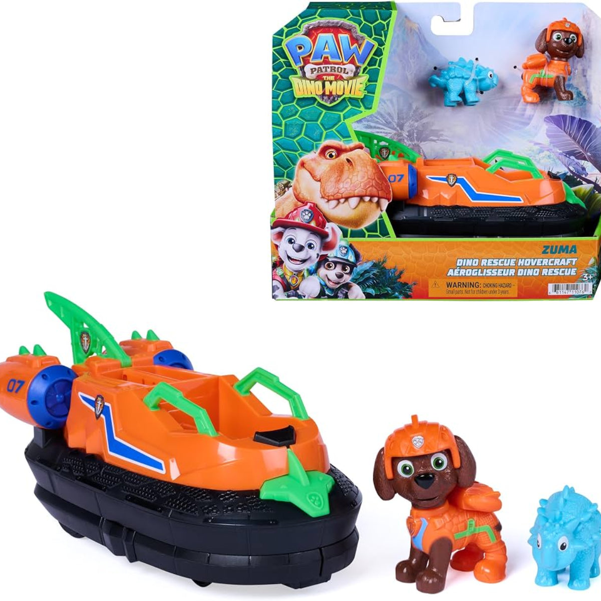 PAW PATROL DINO MOVIE Veicolo Zuma 6075773