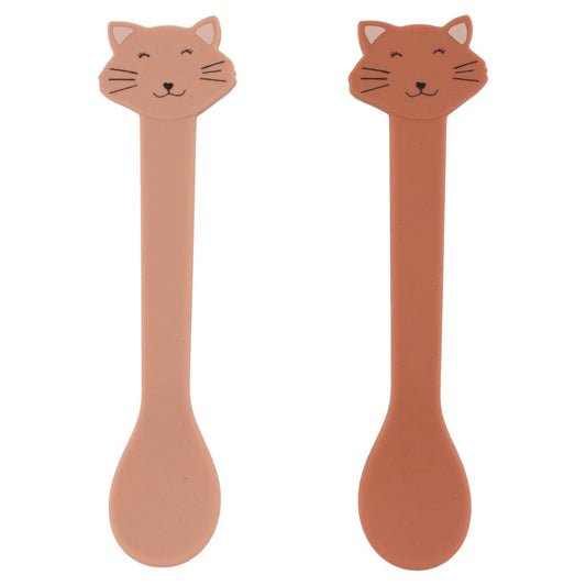 TRIXIESilicone spoon 2-pack - Mrs. Cat