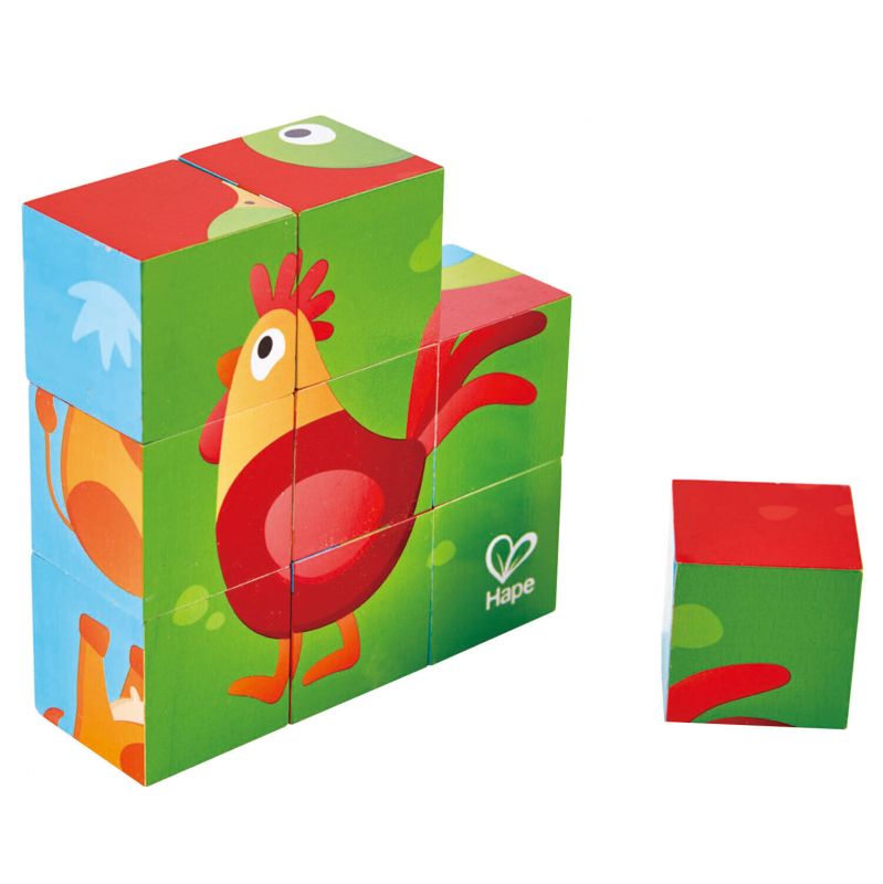 Puzzle a blocchi - Animali selvatici