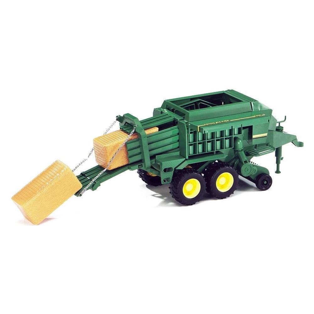 BRUDER 02017 Rimorchio pressaballe John Deere
