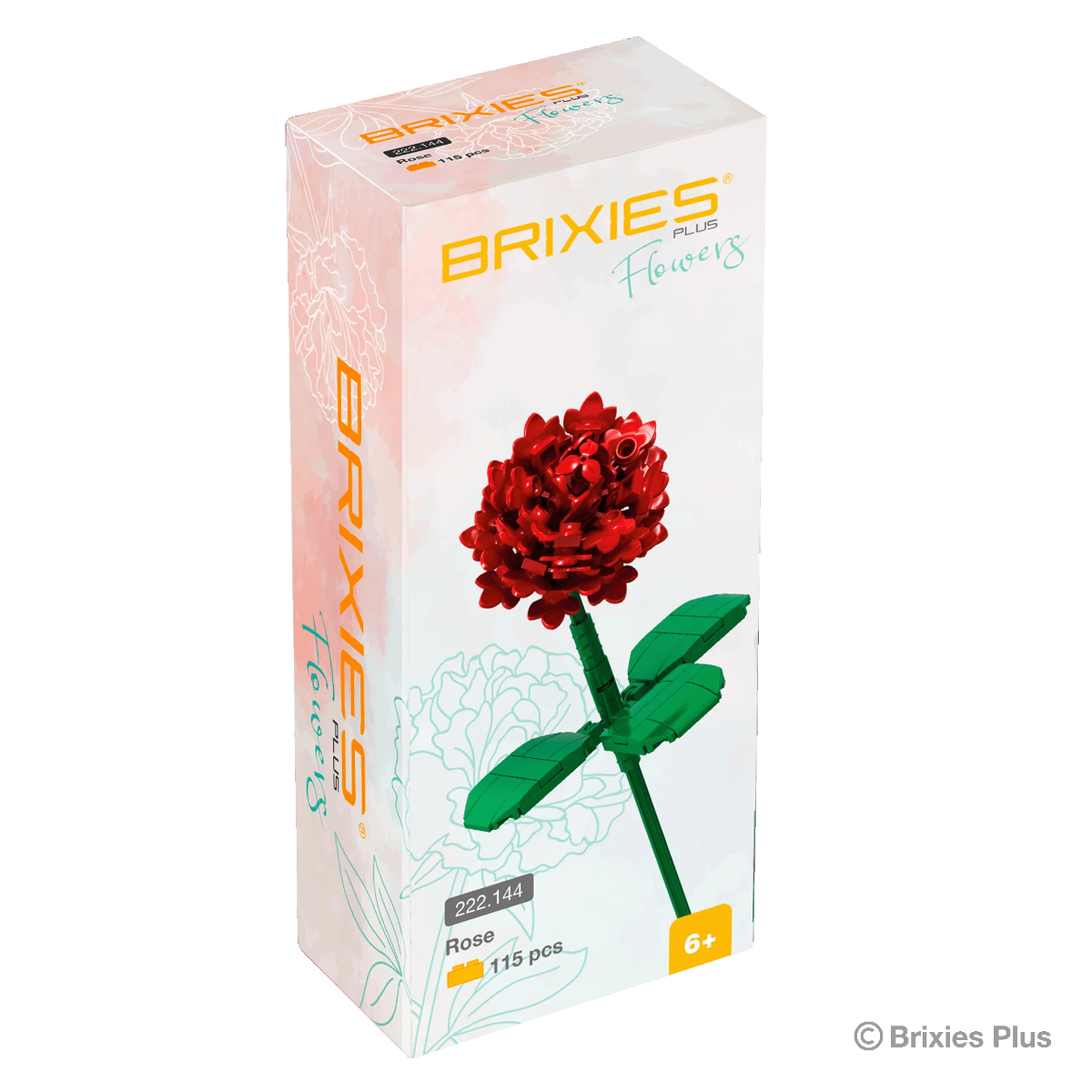 Brixies Plus - Rose Rot - 115 pz.