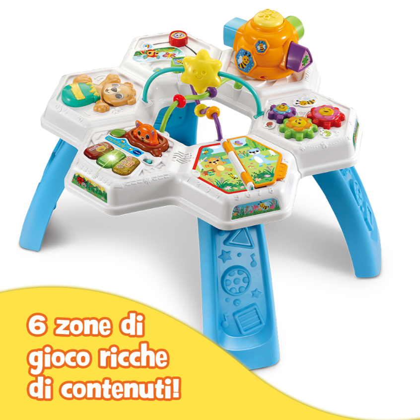 VTech Tavolino multiattività I miei amici animali 2 in 1