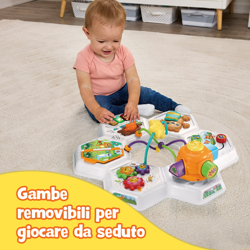 VTech Tavolino multiattività I miei amici animali 2 in 1