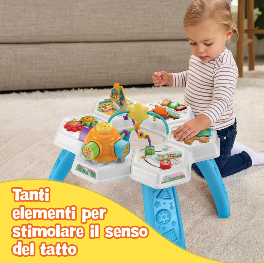 VTech Tavolino multiattività I miei amici animali 2 in 1