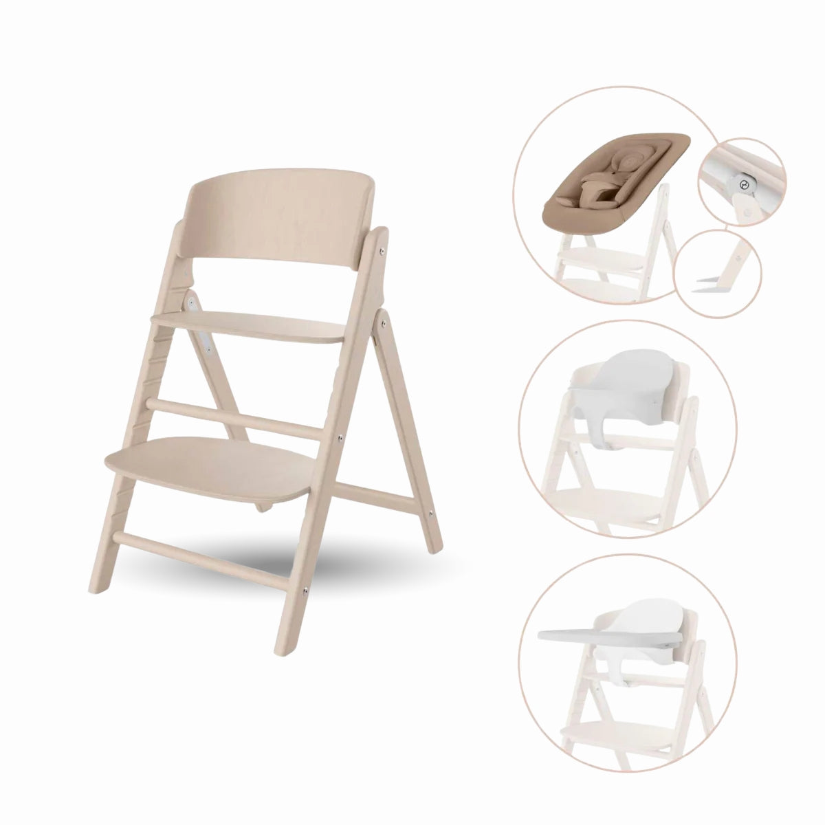 CYBEX SEDIA CLICK&FOLD 4in1 All Natural light natural