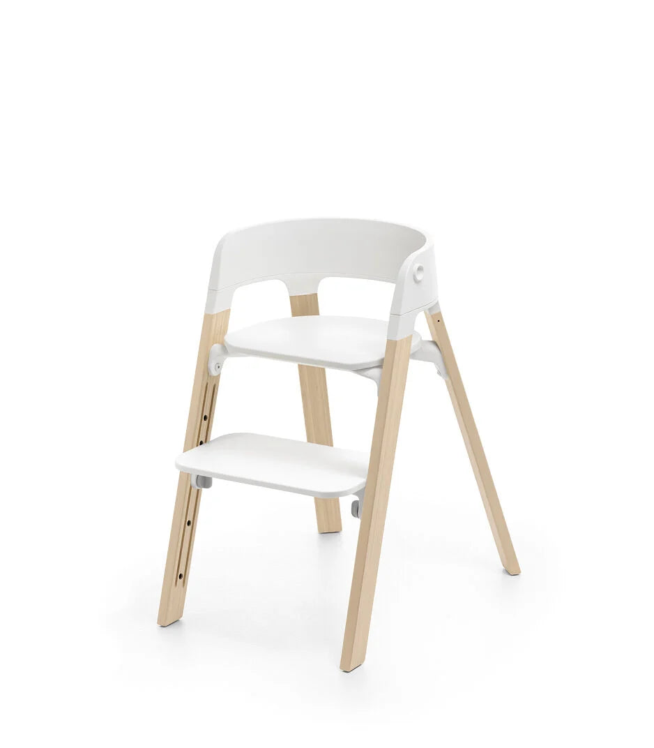 Stokke Steps High Chair White / Natural