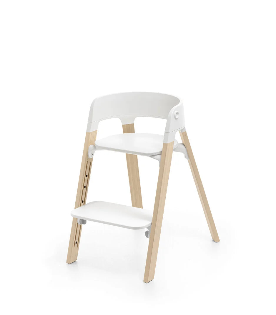 Stokke Steps High Chair White / Natural