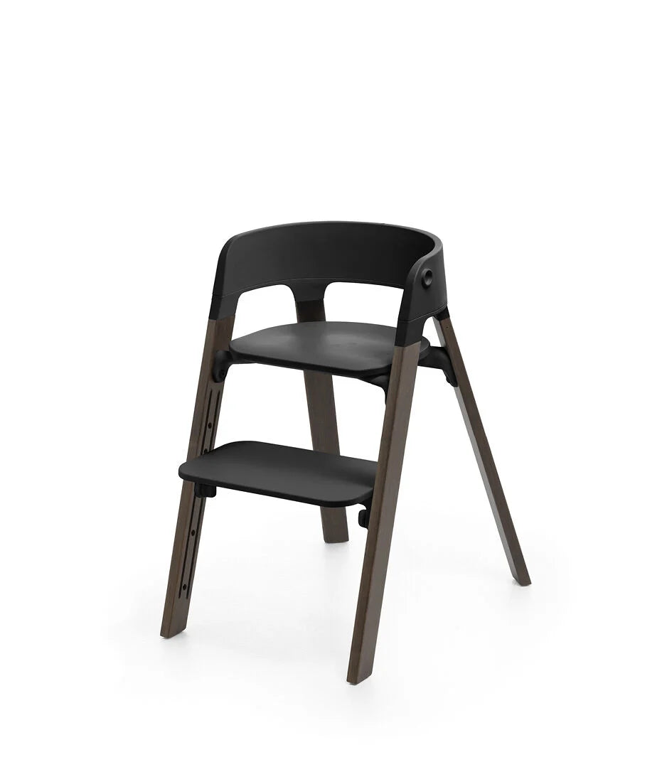 Stokke_ Steps_ High Chair Black / Warm Brown