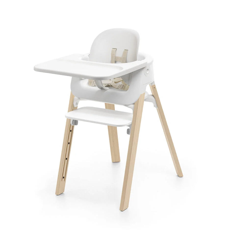 Stokke Steps High Chair White / Natural