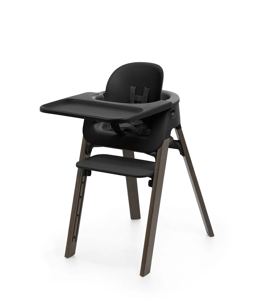 Stokke_ Steps_ High Chair Black / Warm Brown