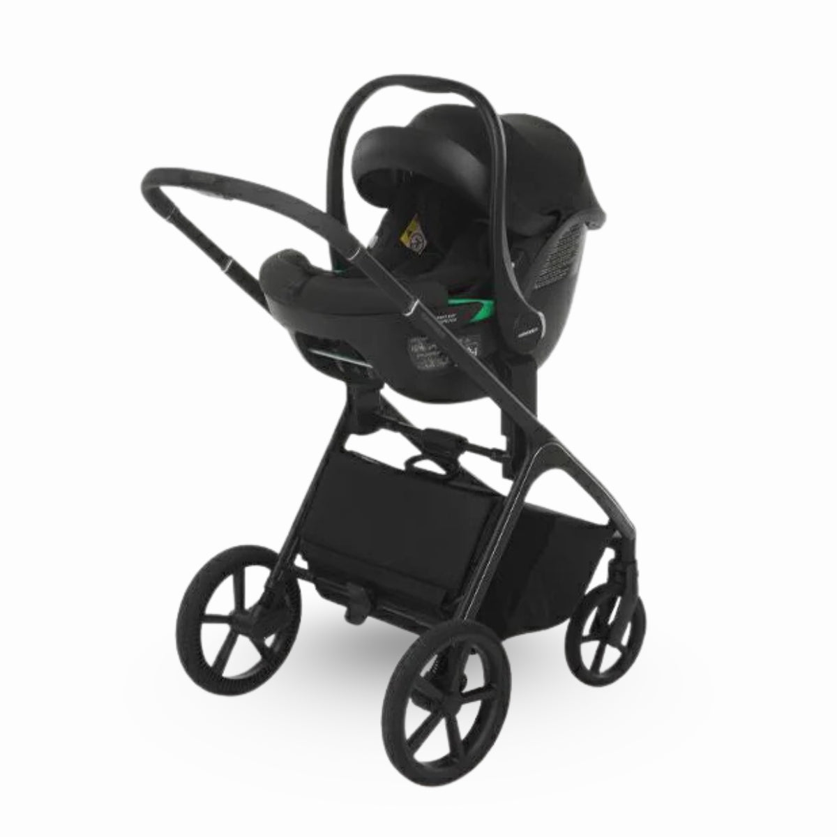 FOPPA PEDRETTI COMMANDER TRAVEL SYSTEM I-SIZEOnyx Black
