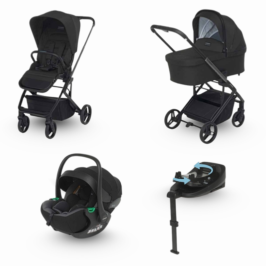 Trio Foppapedretti Tic Toc con Seggiolino Rek e Base Girevole