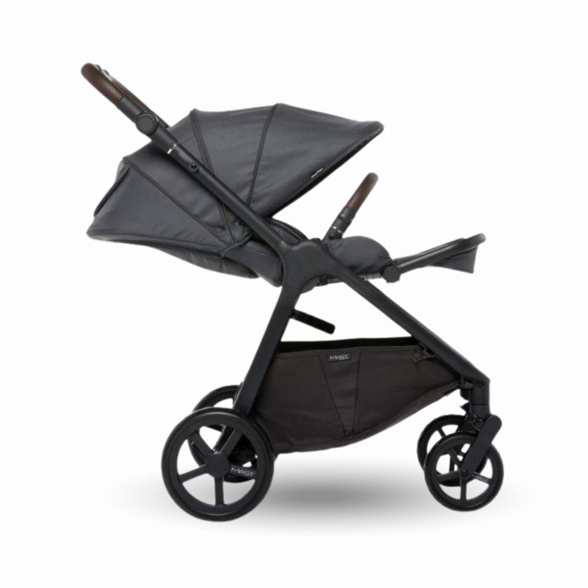Trio MAST M.7 Volcanic Ash Gray Green con Seggiolino M.Zero i-Size