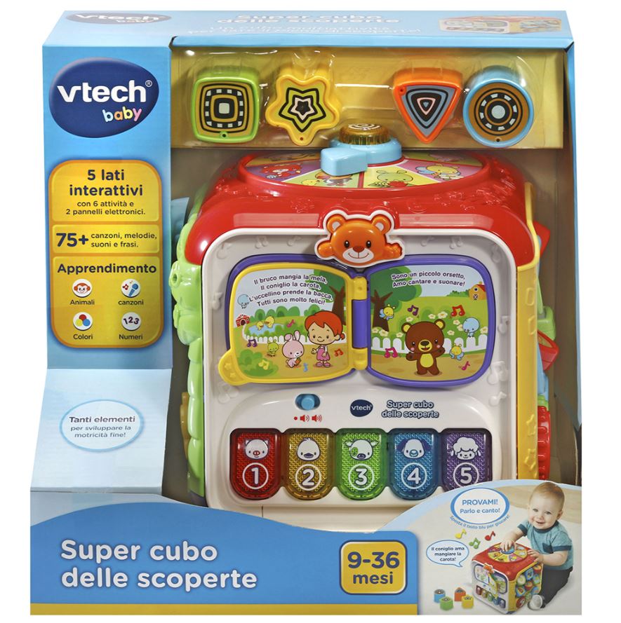 VTECH SUPER CUBO DELLE SCOPERTE