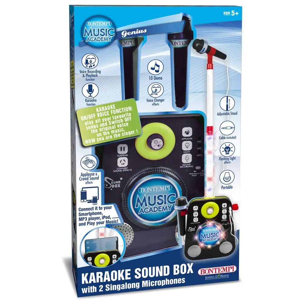 Sound box con 2 Microfoni con posizione regolabile 425030